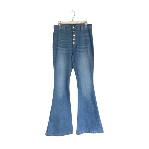 HOST PICK NWT Veronica Beard Sheridan Exaggerated Flare High Rise Jeans - Picture 3 of 8